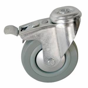 Колесная опора SChgb 25 аппаратная поворотная с тормозом