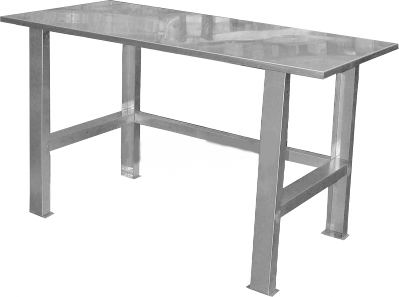 Верстак металлический (нержавейка) В-1500 Н