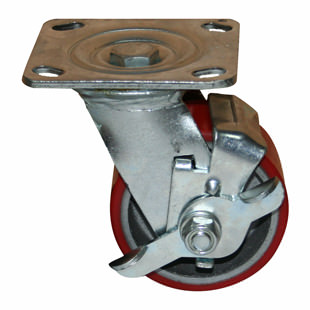 Колесная опора SCpb 80 большегрузная поворотная с тормозом