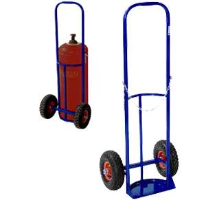 Тележка для баллонов на пневматических колесах ПР-1