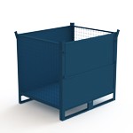 Контейнер сетка+металл с откидным бортом 1025х1120х920