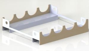Ложемент для перевозки газовых баллонов