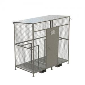 Хранилище для газовых баллонов оцинкованное ХГС-02 ОЦ