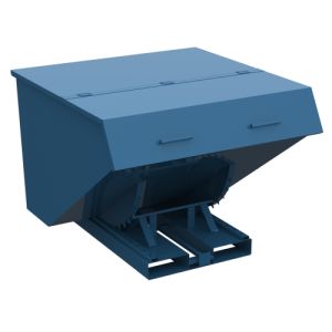 Контейнер металлический КОА-03 с крышкой