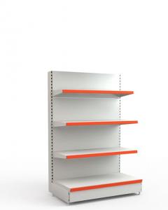 Стеллаж торговый пристенный средний