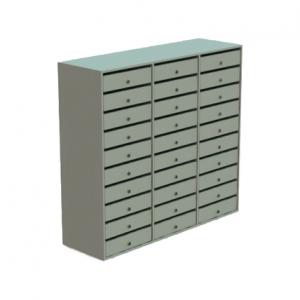 Шкаф металлический абонентский ША-30 (1040х1140х350)