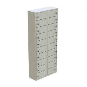 Шкаф-модуль для индивидуального хранения на 20 ячеек с ручками (1400х600х220)