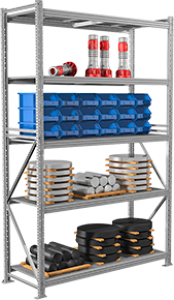 Стеллаж MS PRO 250/150X60/5