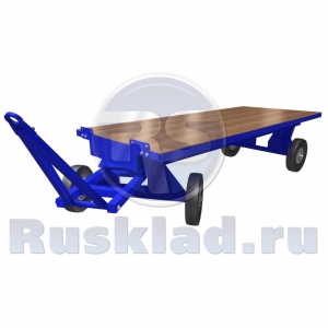Тележка большегрузная с фанерным настилом БТ 5 Н 2