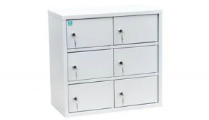 Индивидуальный шкаф кассира на 6 отделения (навесной)