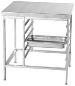 Подставка под печь с направляющими