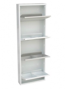 Шкаф для обуви с 4 откидными полками