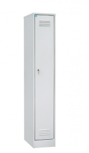 Одностворчатый шкафчик для школьных раздевалок