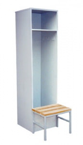 Металлический шкаф для спортивных раздевалок