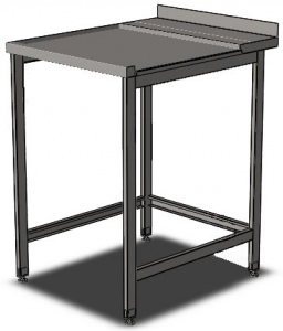 Стол к посудомоечной машине выходной СПММВых