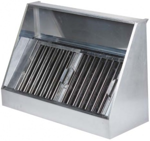 Зонт пристенный вытяжной