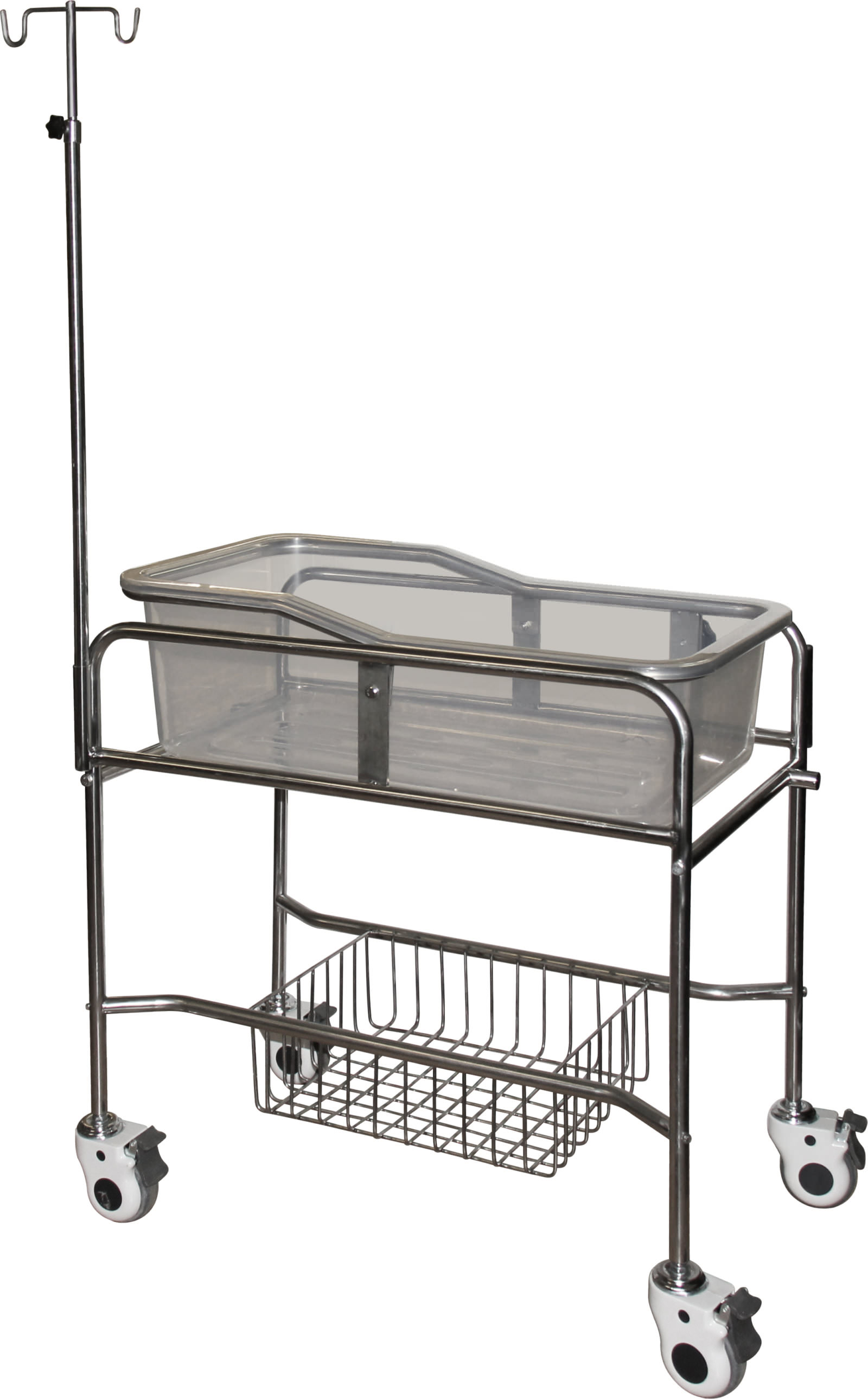Кровать-тележка для новорожденных из нержавеющей стали SH-B502