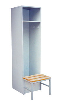 Металлический шкаф для спортивных раздевалок