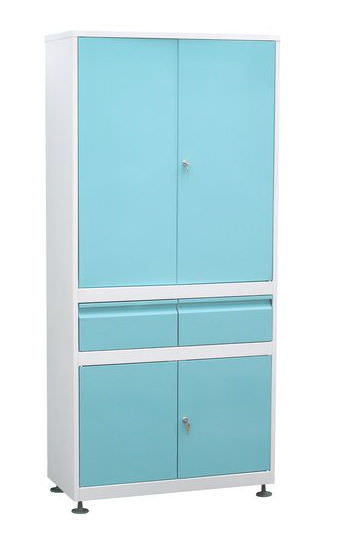 Шкаф медицинский двухстворчатый ШММ-2-Р-2-Ц