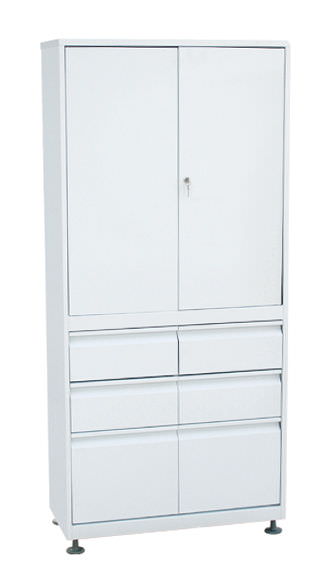 Шкаф медицинский двухстворчатый ШММ-2-Р-4/2