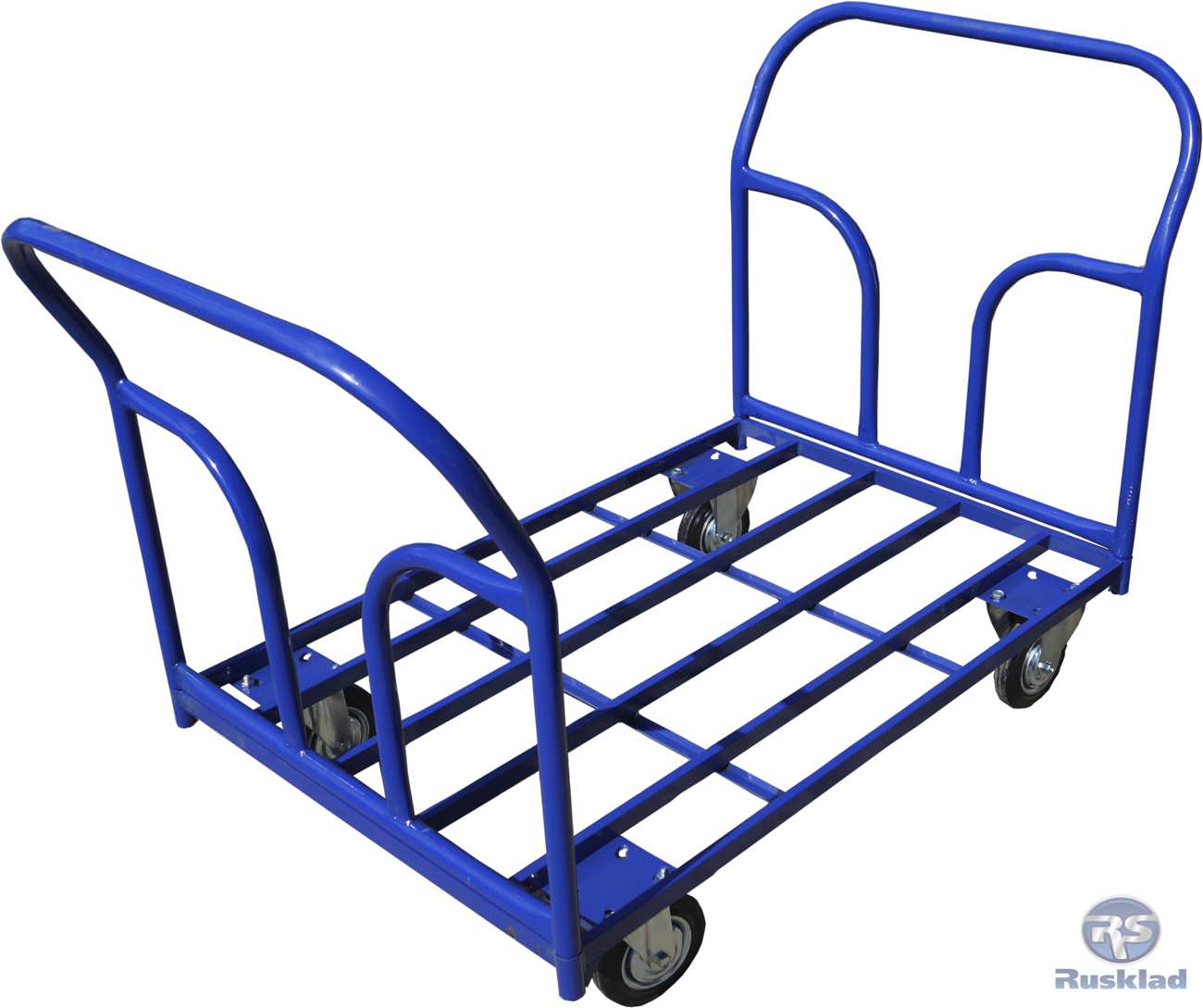 Тележка платформенная без настила ТКД 10