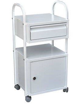 Тумба прикроватная с выдвижным ящиком на металлокаркасе