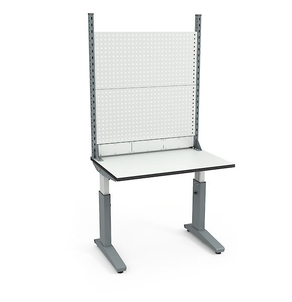 Стол монтажный ДиКом СР-100-01 РРП + Экран ВС-100-Э2 ESD