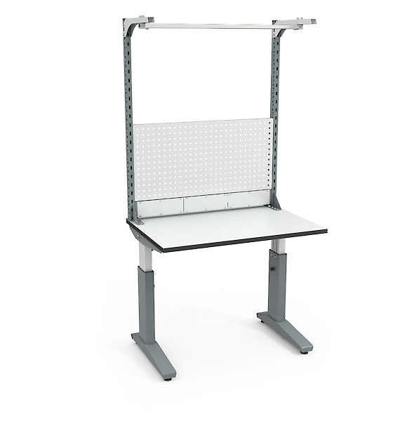 Стол монтажный ДиКом СР-100-01 + Экран ВС-100-Э3 ESD