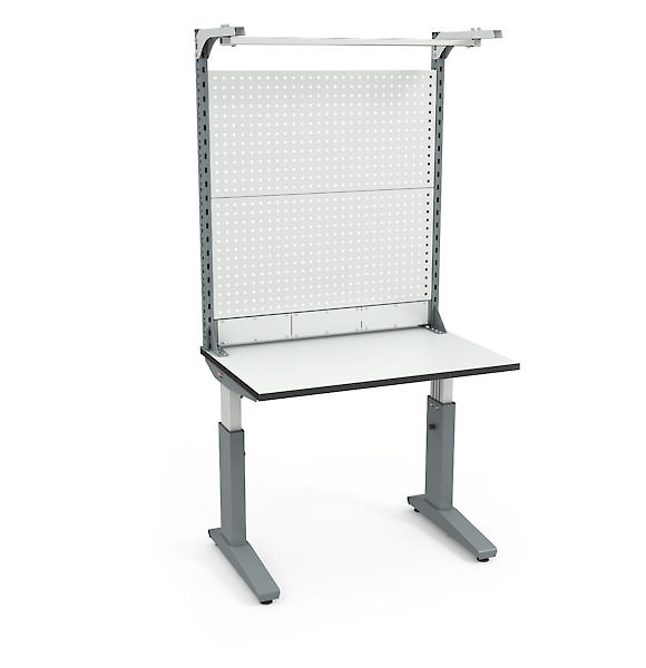 Стол монтажный ДиКом СР-100-01 РЭП + Экран ВС-100-Э4 ESD