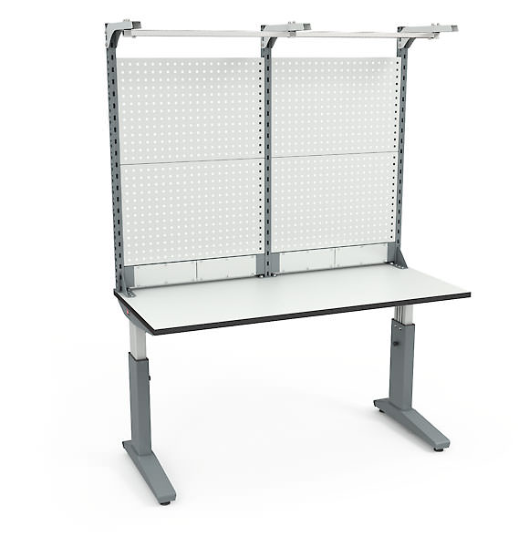 Стол монтажный ДиКом СР-150-01 + Экран ВС-150-Э4 ESD