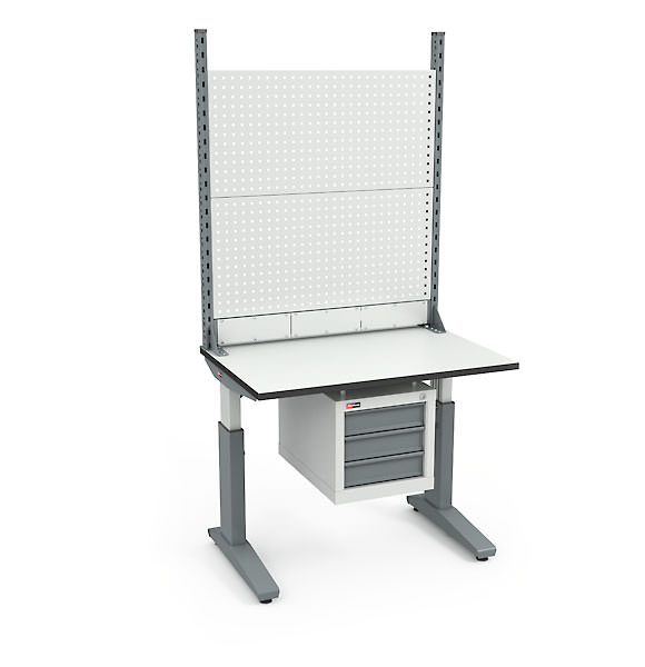 Стол монтажный ДиКом СР-100-02 РЭП + Экран ВС-100-Э2 ESD