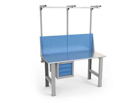 Верстак ВЛ-150-02+Экран ВЛ-150-Э3