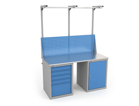 Верстак ВЛ-150-07+Экран ВЛ-150-Э3